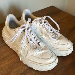 Nike Air Force 1 Sneakers White Shoes Sz 7.5